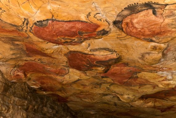 "Bisontes" Cueva de Altamira. Aprox. 15,000 AC
