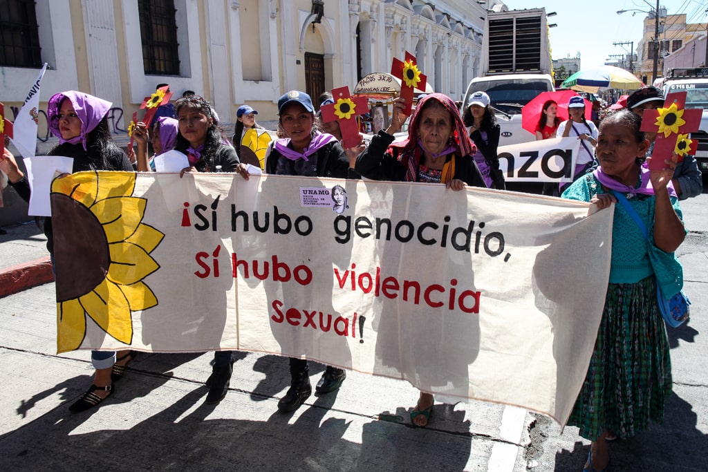 #25Nov: Detalles de la marcha en Guatemala por el Día Internacional de la Eliminación de la Violencia contra la Mujer.